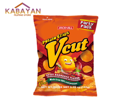 V Cut Potato Chips Barbeque Flavor 155g